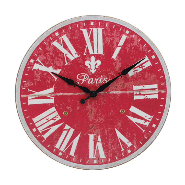 Ad custom MDF promotional gift Wall Clock